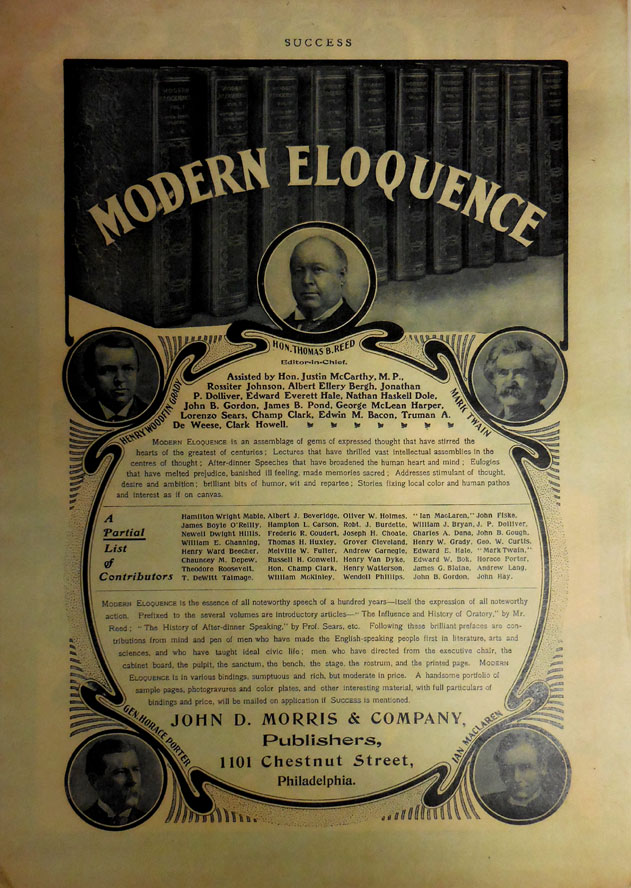 Back of Magazine Cover